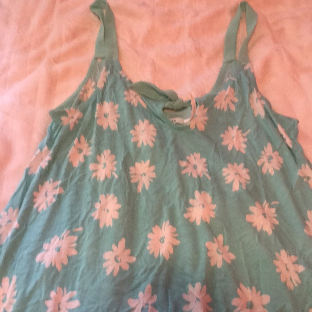 turquoise tank